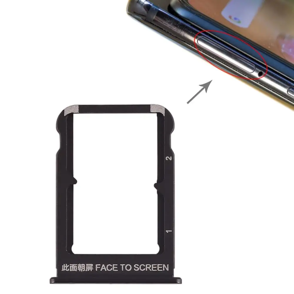 IPartsBuy bandeja de tarjeta SIM + bandeja de tarjeta SIM para Xiaomi Mi Mix 3