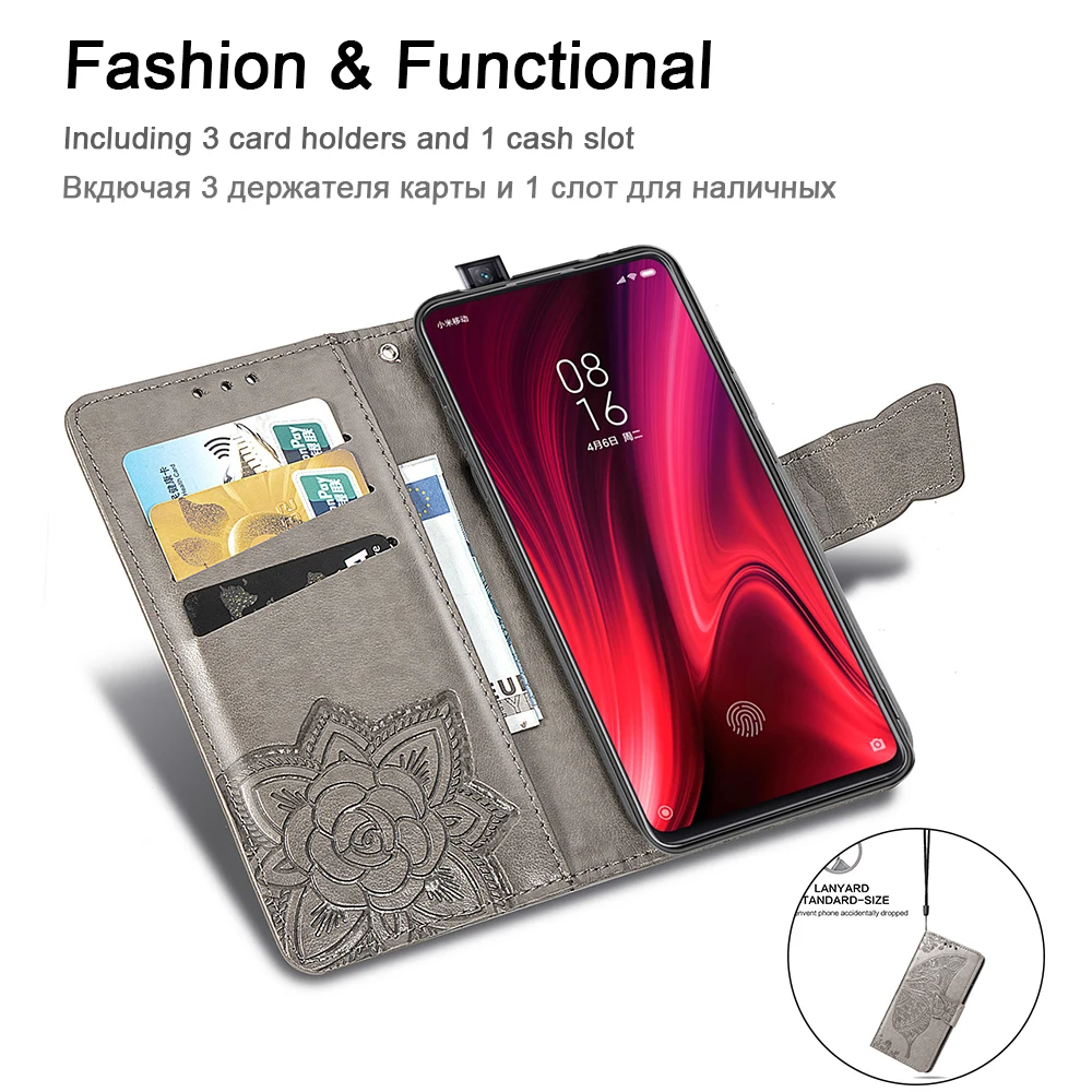 Чехол для телефона для Xiaomi mi 9 T Pro, чехол, магнитный кожаный кошелек, флип-чехол для Coque Xiao mi Red mi K20 mi 9 T 9 T pro Funda, задняя крышка