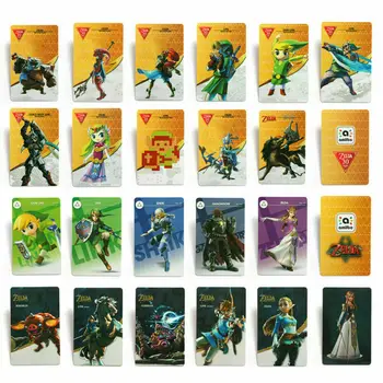 

24PCS Zelda Breath of the Wild PVC NFC Tag Game Cards for Switch/Wii U Stock