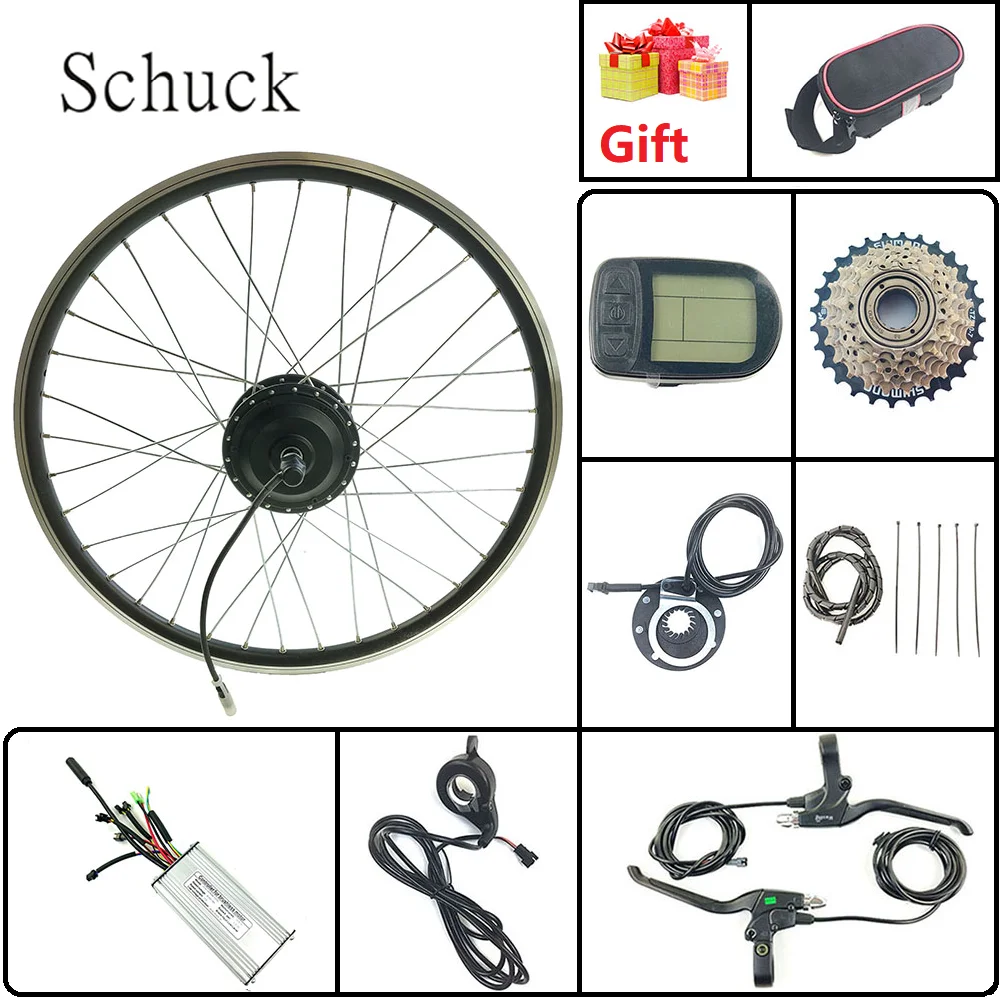 ^Cheap Schuck Electric Bike Conversion Kit 48V500W rear rotate flywheel Electric Bicycle hub Motor with LCD5Display electric bicycle ^Cheap Schuck Electric Bike Conversion Kit 48V500W rear rotate flywheel Electric Bicycle hub Motor with LCD5Display electric bicycle