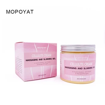 

MOPOYAT organic Cellulite Slimming Cream Adipose Massage Weight Burning Loss Hot Massage Leg Skin Relax Cream 200g