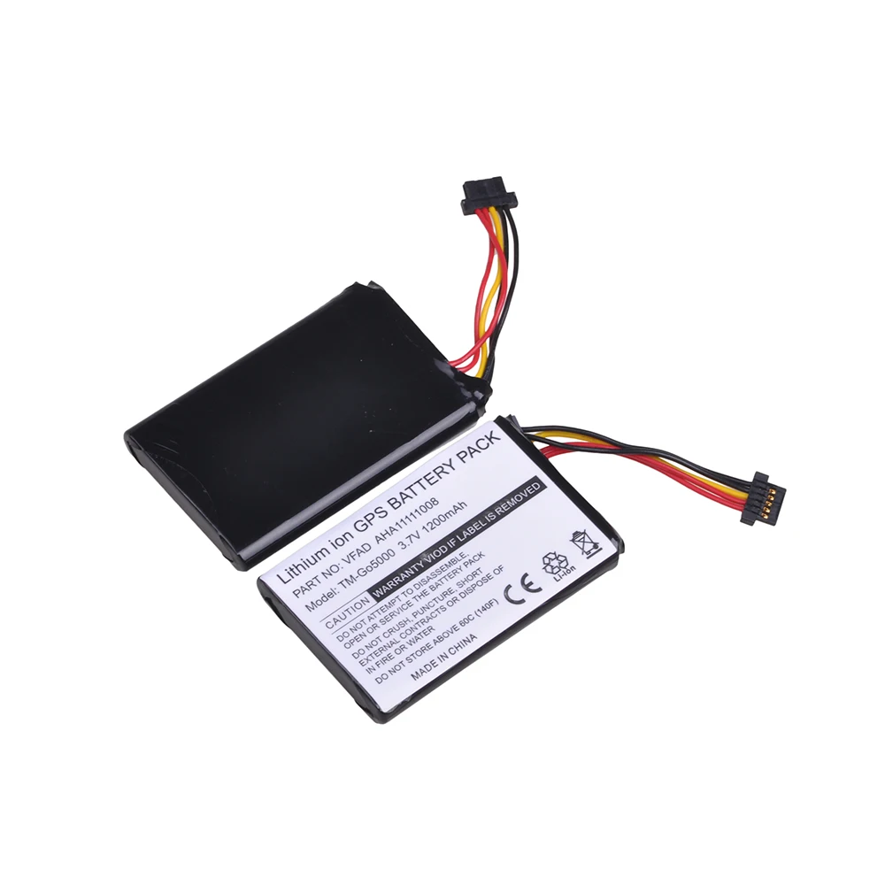 Аккумулятор для GPS AHA11111008 VFAD 1200 мАч аккумулятор TomTom 4FL50 4FL60 Go 5000 GO 5100 6000 6100 PRO TRUCK 525 |