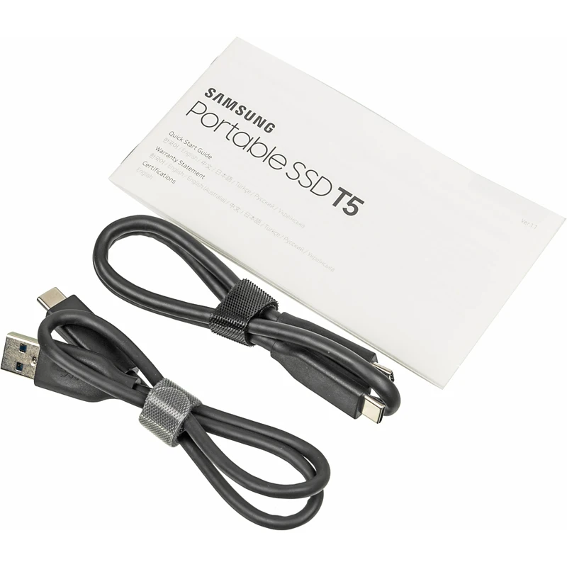 Накопитель SSD Samsung USB 500Gb MU-PA500B/WW T5 2.5"