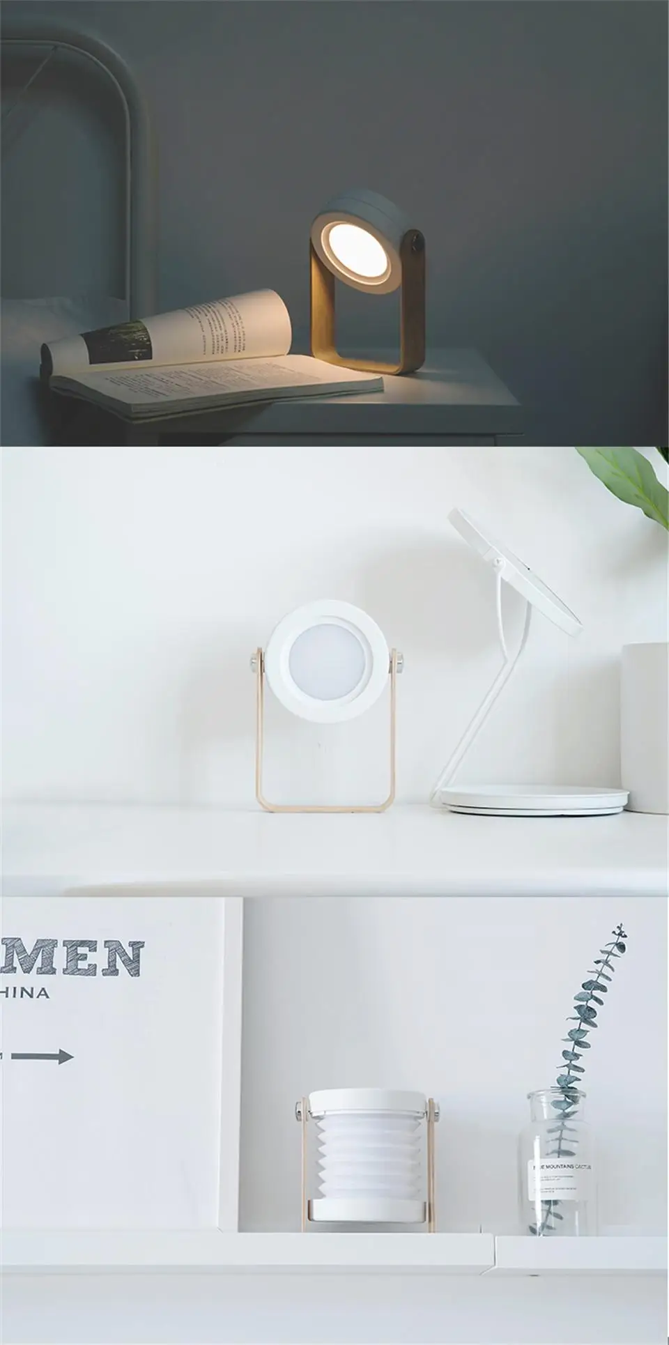 Современная светодиодная настольная лампа, Usb, для спальни, лофт, Deco, настольные лампы, для гостиной, для учебы, для чтения, Lampara De Mesa, для колледжа, для общежития, кофейные настольные лампы