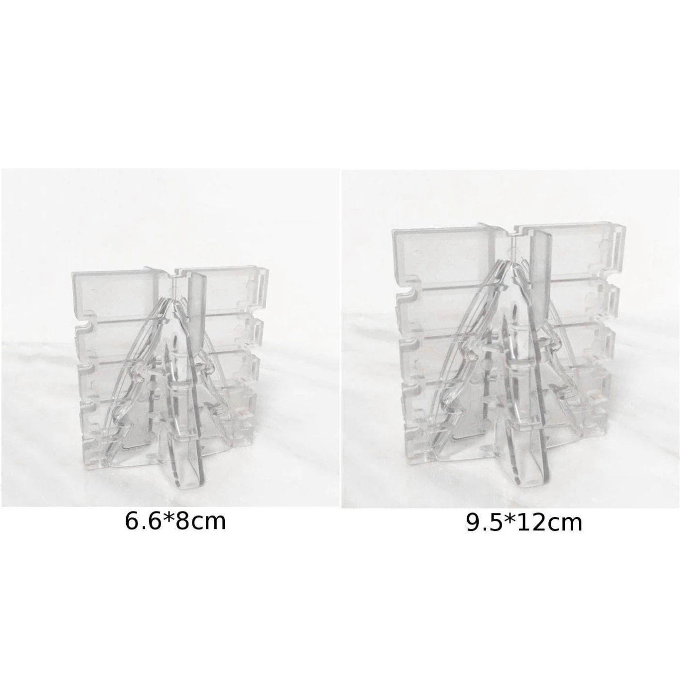 Cross Shape Christmas Tree Candle Plastic Mould DIY Manual Mold Reusable