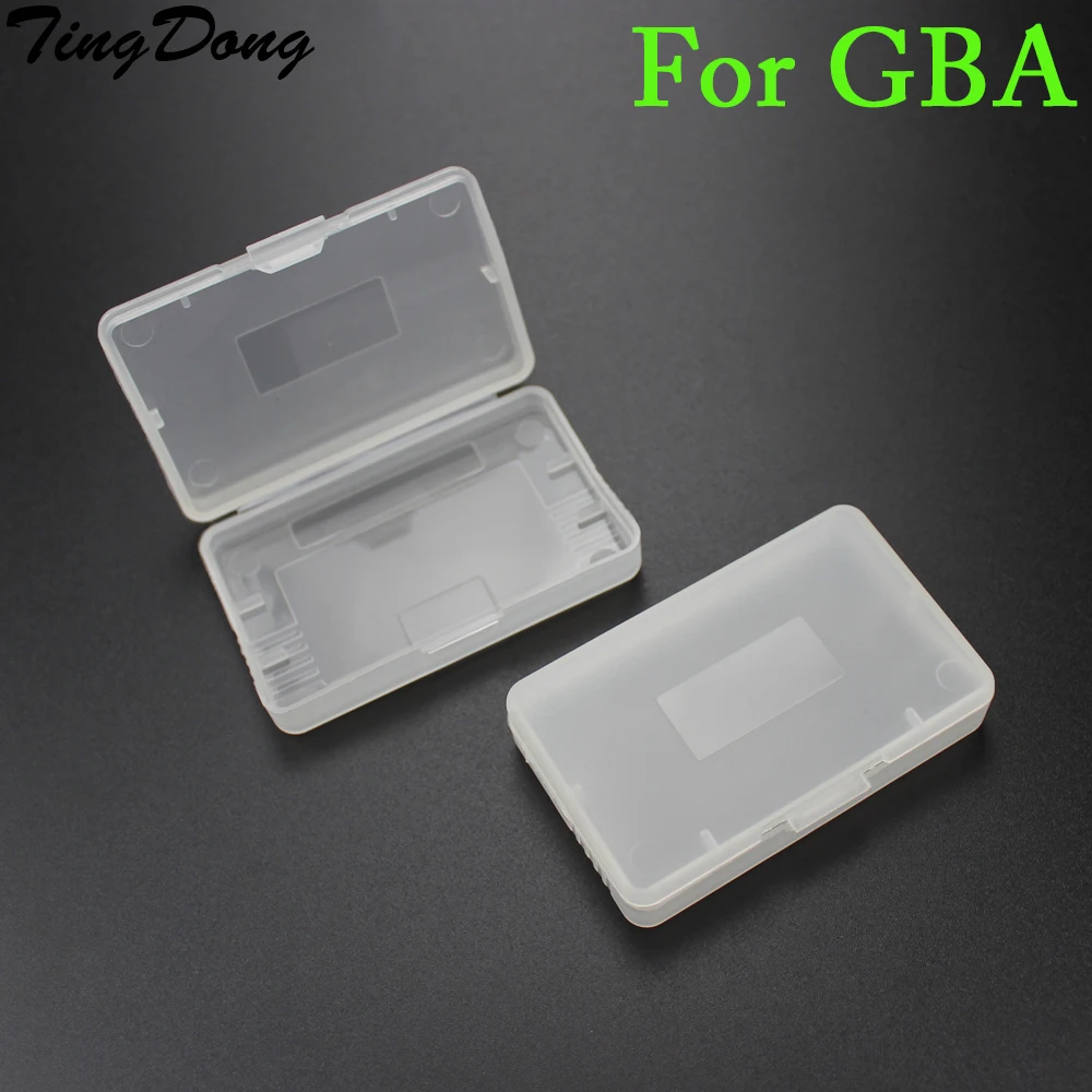 Tingdong Carte Da Gioco In Plastica Trasparente Custodia Per Cartucce Custodia Antipolvere Per Nin Tendo Game Boy Advance Gba