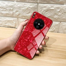 Роскошный стеклянный чехол 2 в 1 для Huawei P9 P10 P20 P30 Pro Plus Lite
