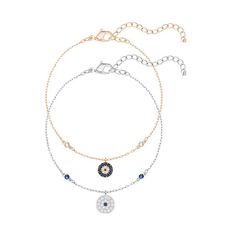 Высокое качество SWA браслет с кристаллами и пожеланиями Дня святого Валентина для красной любви-модный дизайн подарок на день рождения браслет