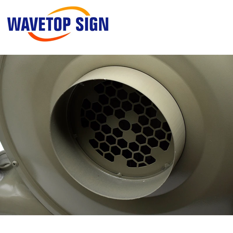 WaveTopSign 220 в 750 Вт вытяжной вентилятор центробежный для CO2 лазерной гравировки