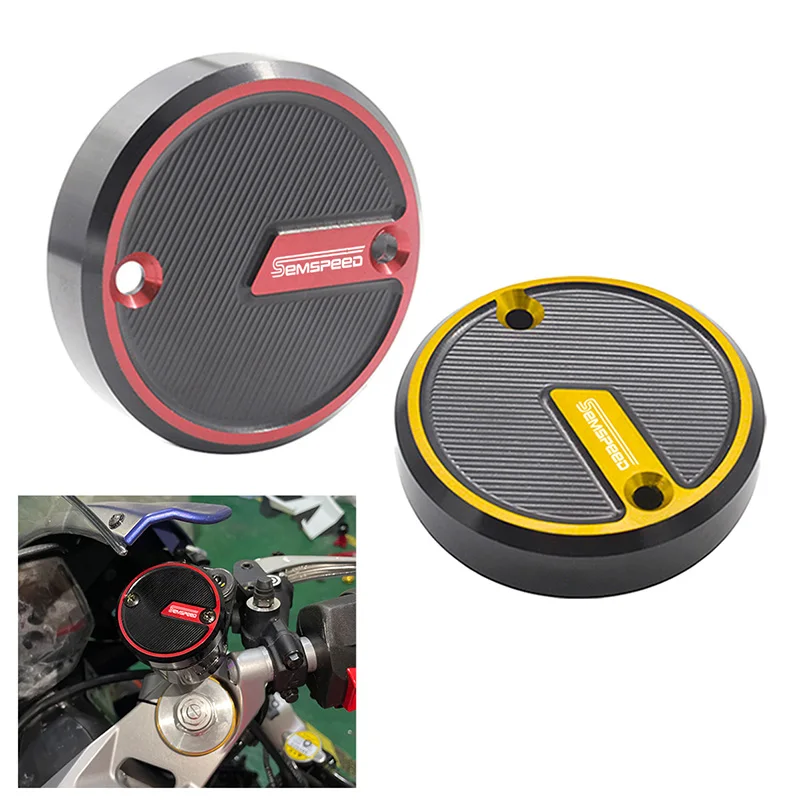 

For BMW S1000RR 2021-2022 CNC Motorcycle Front Brake Fluid Cylinder Master Reservoir Cover Cap Brake Fluid Reservoir Oil Caps