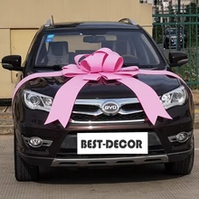  Giant Red Car Bow 4S Shop Showroom New Car Delivery Birthday Graduation Surprise Gift Wrap Decoration Giant Bow Big Gift Car Bow 