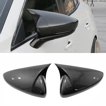 

ABS Car Accessories Car Side Rearview Back Mirror Cover Cap Trim 2PCS for Mazda CX-30 2019-2020