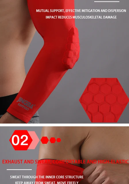 JINGBA – genouillères élastiques en lycra pour le Basketball, 1 pièce,  protège-genoux, genouillère de volley-ball - AliExpress