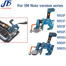 10 шт. зарядный док-разъем USB зарядное устройство Порт гибкий кабель для Note 8 9 N910 N915 N920 N950U N950F N960F U