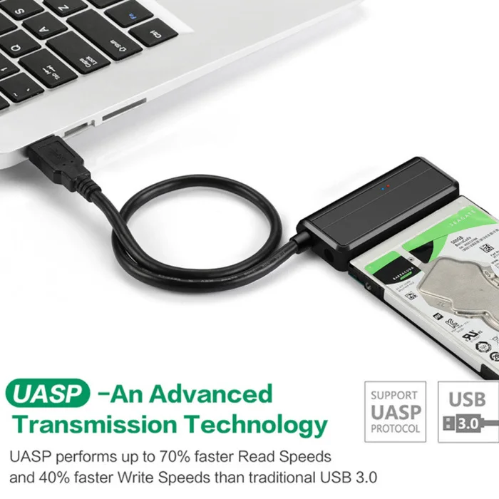 SATA к USB кабель 3,0 2,5/3,5 дюймов HDD SSD жесткий диск конвертер портативный линейный адаптер ING-SHIPPING
