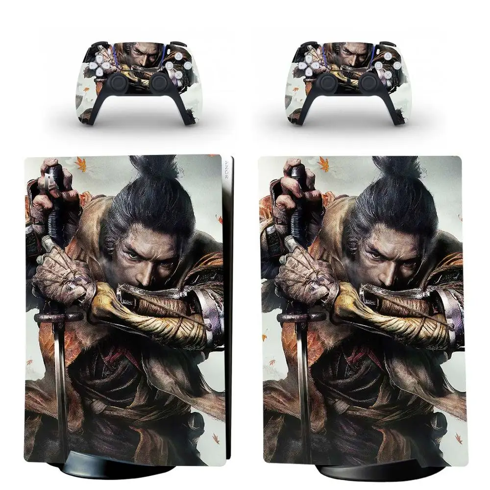 Sekiro Ps5 Digital Edition Skin Sticker Decalcomania Cover Per Playstation 5 Console E 2 Controller Ps5 Skin Sticker Vinyl