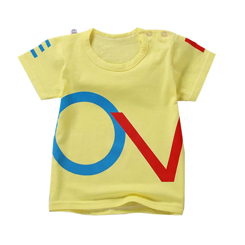 От 1 до 5 лет футболка для мальчиков на день рождения и Рождество хлопковая футболка детская одежда детская футболка, костюм для детей - Цвет: Тёмно-синий