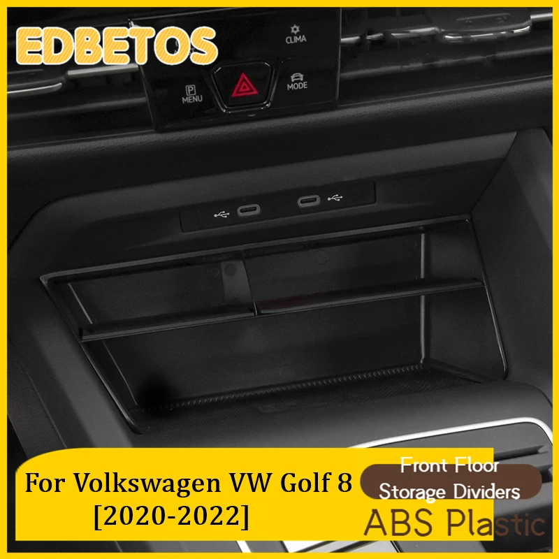 

Карманный автомобильный контейнер для монет, крышка предохранителя для Volkswagen VW Golf 8 MK8 2020 2021 2022, аксессуары для интерьера