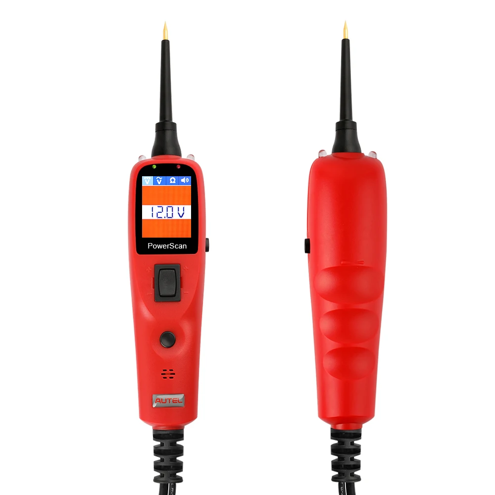 Autel PowerScan PS100 Auto Electrical Circuit AVO Meter Automotive Circuit Tester Build-In Flashlight for 12-24V Power Probe