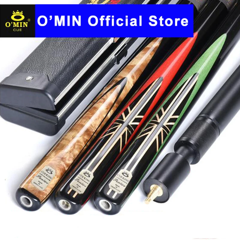 High end Handmade EVOLVER One Piece Snooker Cue Kit with Case with