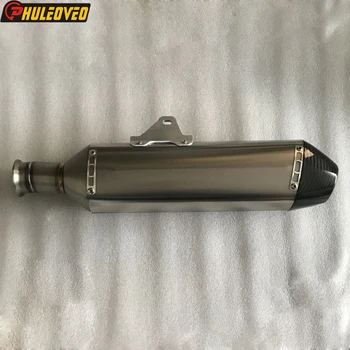 Customized Titanium Alloy for KTM690 SMC R KTM690 Enduro R 2008-2022 Motorcycle Exhaust Muffler Escape Demper Slip-on Link Pipe