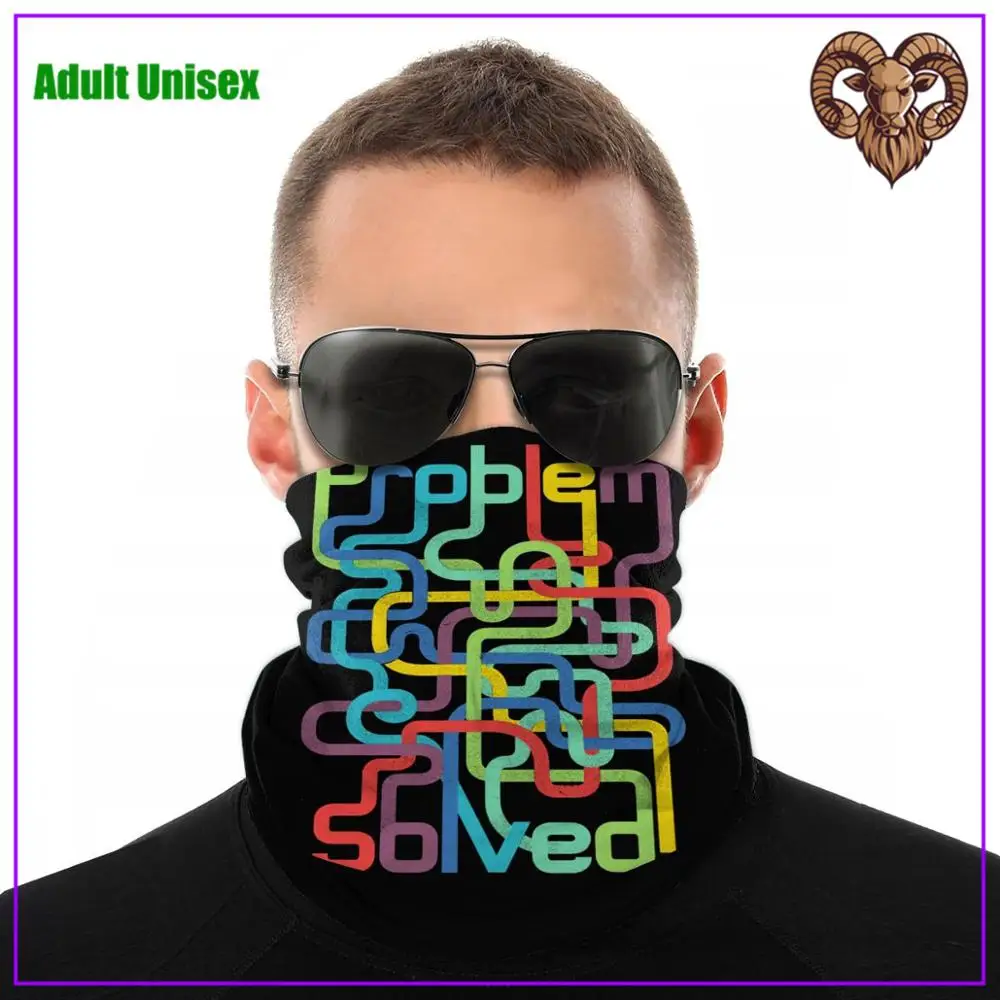 Men Women Maze Labyrinth Strapped Problem Solved face mask reusable shield virus protection washable cloth custom designs cotton |