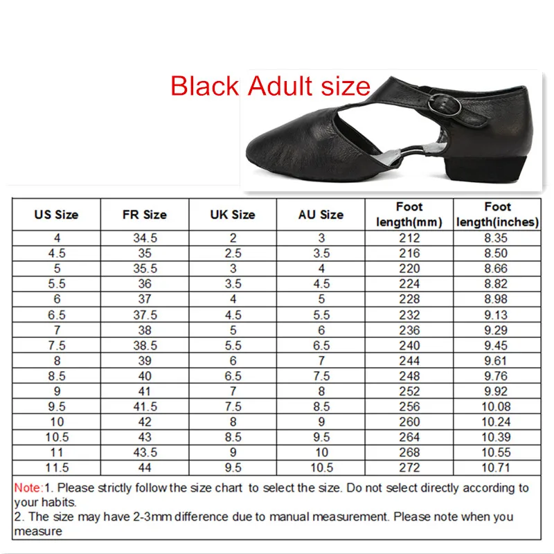 Лидер продаж; танцевальные босоножки из натуральной кожи в стиле джаз; обувь для детей и взрослых; Профессиональные сандалии для учителя; Китай - Цвет: Black Adult size