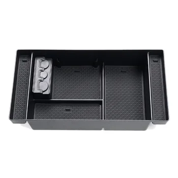 

Center Console Storage Box for Chevy Silverado GMC SIERRA 2019-2020 Storage Armrest Box with Coin Card Sun Glasses Box Area