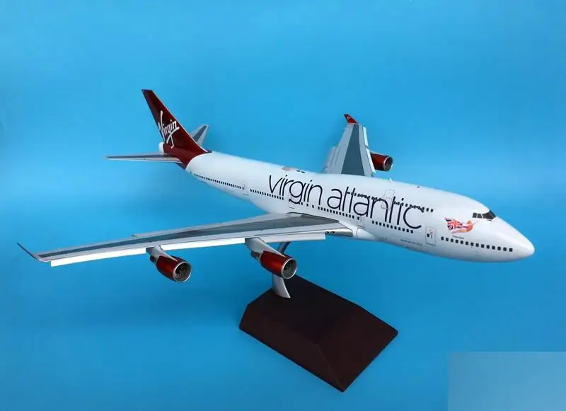 GeminiJets VIRGIN ATLANTIC BOEING 747-400 G-VBIG 1/400 литье под давлением модель самолета
