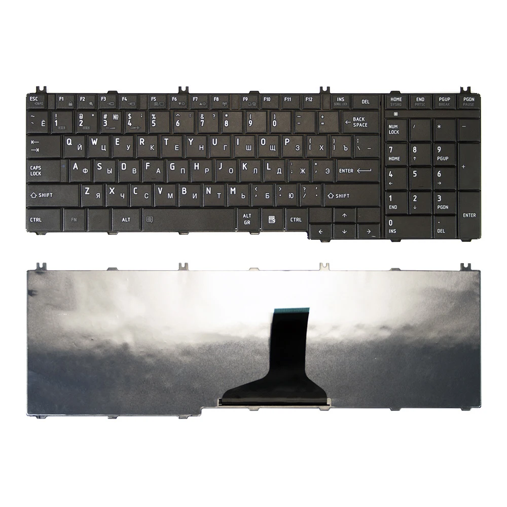 Клавиатура для ноутбука Toshiba Satellite C650 C660 C670 L650 L670 L750 L750D L755 L775 черная | Компьютеры и