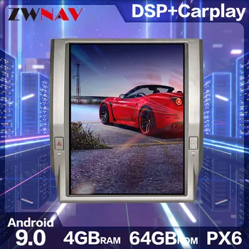 

12.1'' Vertical tesla style Android 9.0 Car DVD player GPS Navigation for toyota tundra 2014-2020 year Radio PX6 IPS STEREO