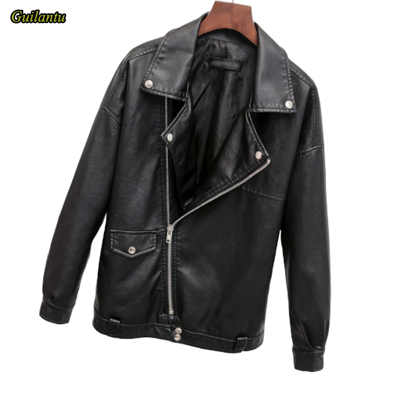 Guilantu 2020 Faux Pu Leather Jacket 