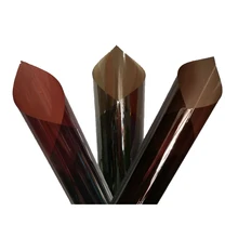 Коричневая стеклянная пленка для окон цветная пленка Взрывозащищенная анти-УФ изоляционная пленка домашний самоклеящийся кофейный цвет