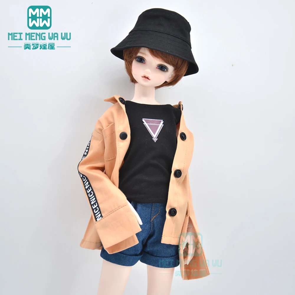 BJD doll clothes fits 40-45cm 1/4 MSD MK MYOU fashion All-match shirts jackets denim shorts | Игрушки и хобби