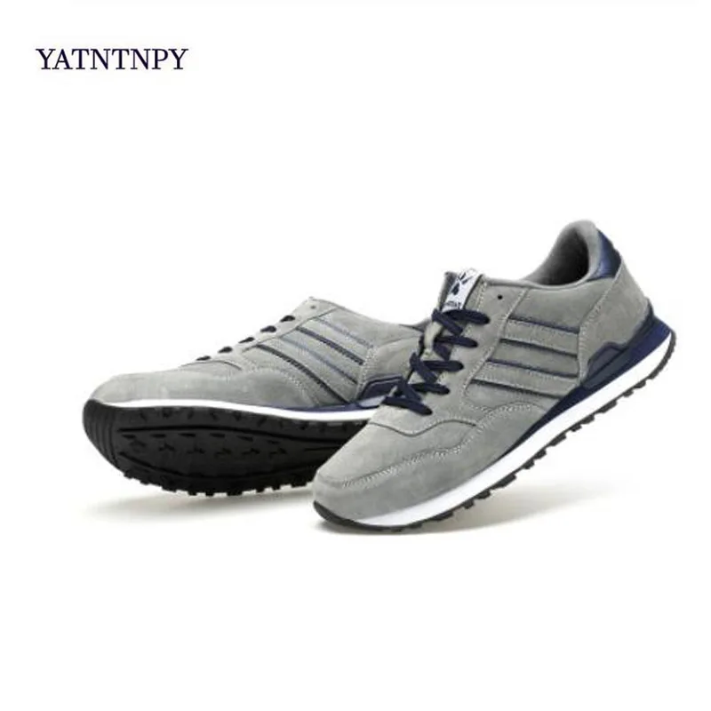 Goede Valstone mannen Voorjaar Echt Lederen Sneakers 2019 waterdichte Mocassin winter Anti slip schoenen Zapatillas de deporte comfortabele