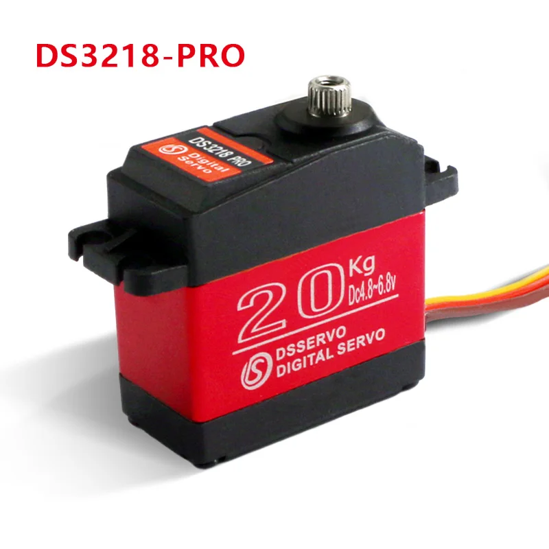 Водонепроницаемый rc servo DS3218 обновление и Профессиональная высокоскоростная металлическая передача цифровая сервопривод baja servo 20 кг/09 S для 1/8 1/10 замок без ключа