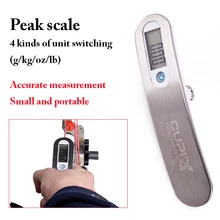 

110 Lbs Bow Arrow Pull Scale Tester Compound Recurve Bow Peak Scale Tester Rally Device Archery Accessories Electronic Tester