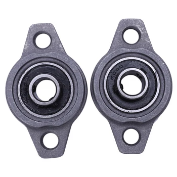 

2PCS KFL000 Zinc Alloy Pillow Block Bearing 10mm