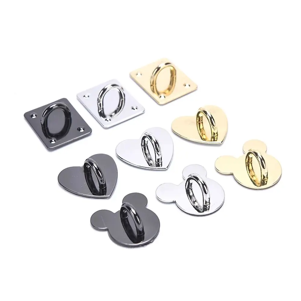 phone holder for desk 2pcs  Mobile Phone Smartphone Heart Finger Ring Stand Holder Hooks Shell Back For iPhone 12 Huawei Samsung Mount Kickstand Grip car mobile holder