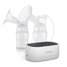 Tire lait électrique à Double moteur, pompe d'allaitement Portable, batterie Rechargeable conçue, sans BPA, pompe à lait intelligente