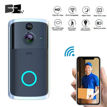 

Smart Video Doorbell HD Video Intercom WiFi Security Door Bell Visual Recording Home Monitor Night Vision Intercom Door phone