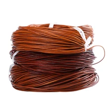 50 Meter Dia 1.5/2/3/4 MM Natural Color Real Genuine Leather Cord Round Rope String for DIY Necklace Bracelet Jewelry Cord 50 Meter Dia 1.5/2/3/4 MM Natural Color Real Genuine Leather Cord Round Rope String for DIY Necklace Bracelet Jewelry Cord