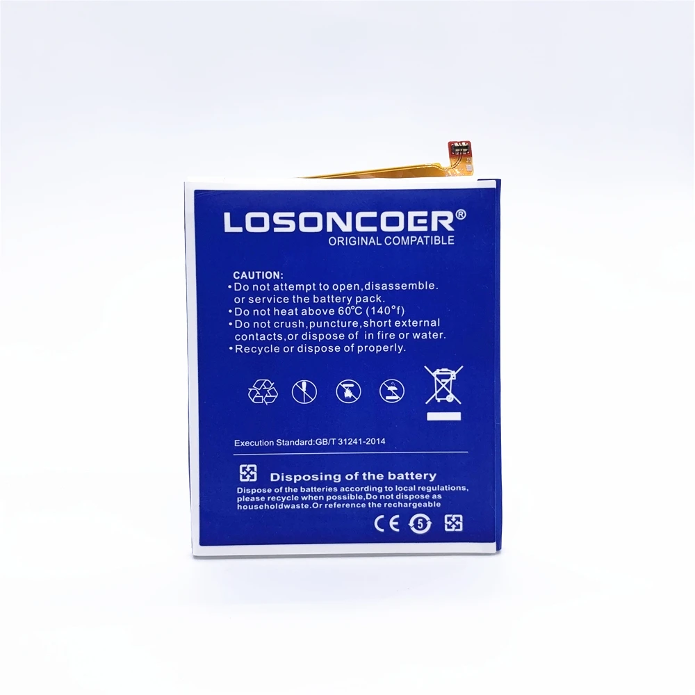 Оригинальные LOSONCOER 4150 мАч HE 342 HE342 Аккумуляторы для телефонов Nokia X6 6,1 Plus TA-1099 X5 TA-1109 5,1 Plus батарея