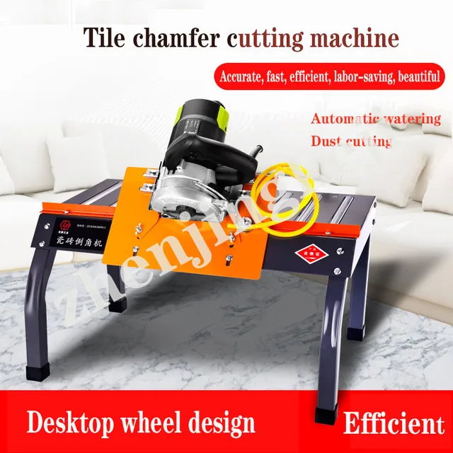 $138.83 Portable Ceramic Ttile Chamfering Machine Cutting Machine Ceramics Milling Machine Desktop Ceramic Tile Chamfer Marble Machine