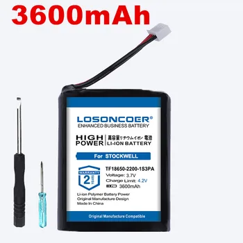 

100% Original LOSONCOER 3600mAh TF18650-2200-1S3PA Battery For Marshall Stockwell Replacement Batteries