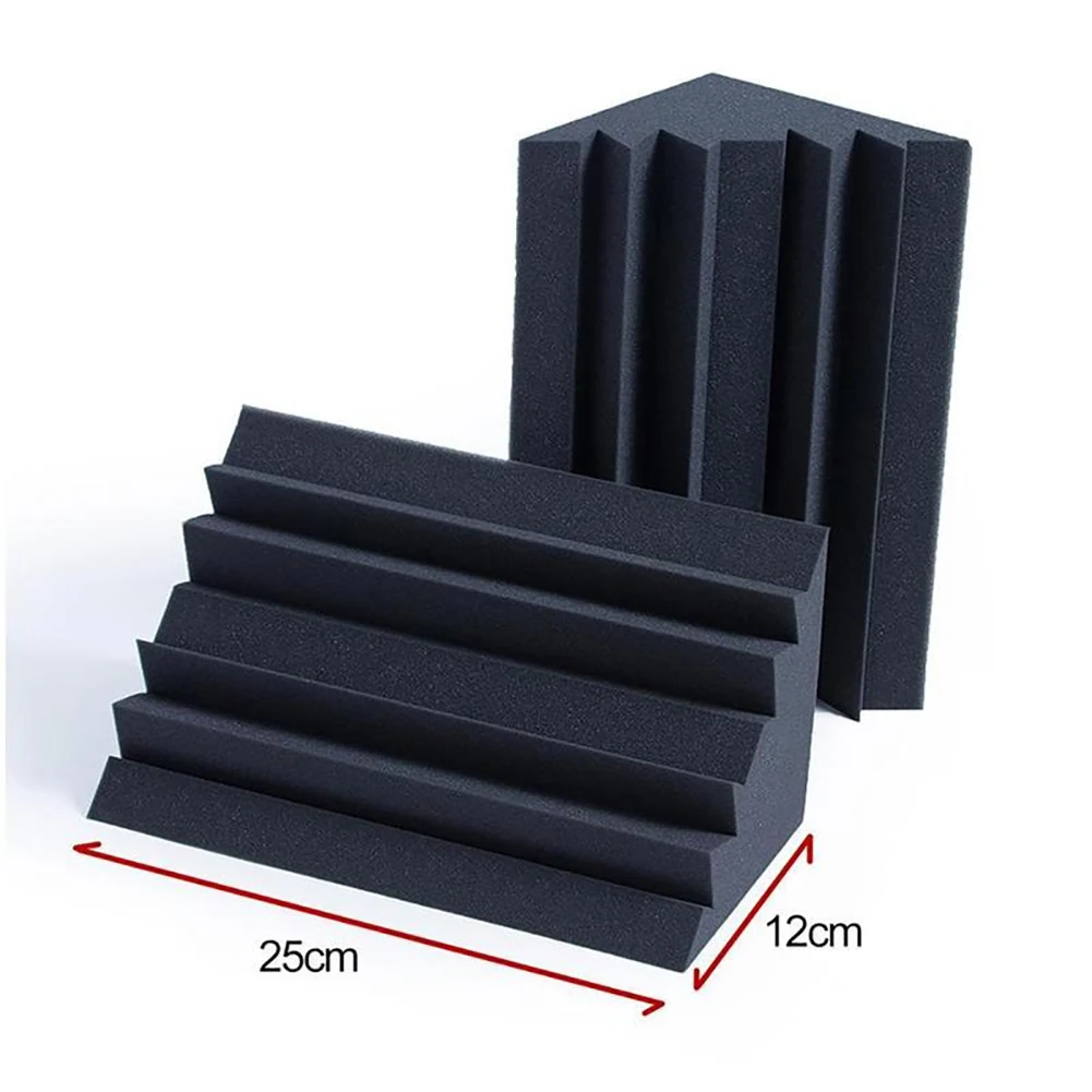 Sponge Soundproof Foam Acoustic Bass Trap Corner Absorbers For Meeting Studio Room