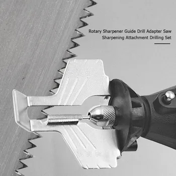 

Chain Saw Tooth Grinding Tools Sharpening Attachment for Electric Grinder Outdoor Garden AC889