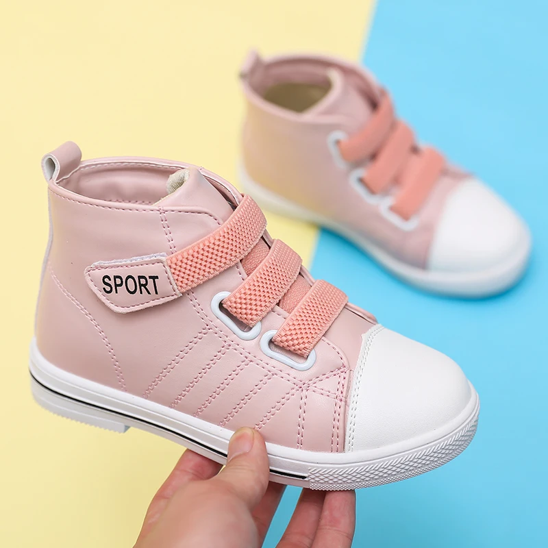 

Children Sport Shoes Leather Boys Girls Children Good Quality Casual Shoes Sneakers Comfortable Kids Flats Shoes