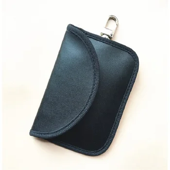 

Faraday car key fob signal guard block bag Auto remote control blocker pouch Rfid vehicle keyless blocking protector case