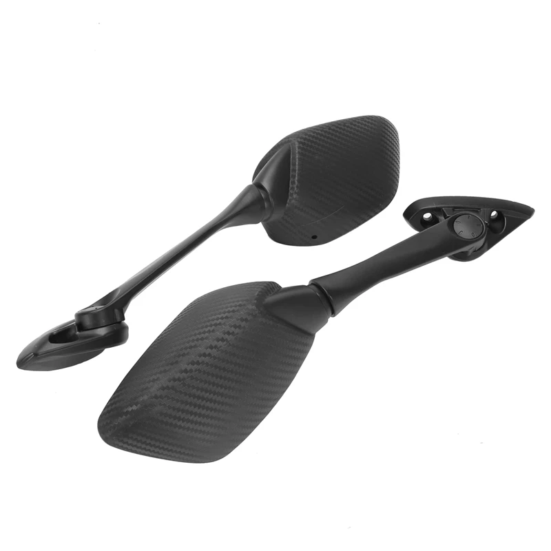 2 Pcs Motorcycle Side Mirror Black Plastic Rearview Mirror for Yamaha XMAX 300 400 125 250- Motorcycle Accessories